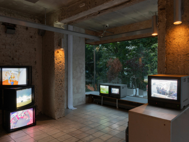 Exhibition View of The Traveller by Jens Sundheim